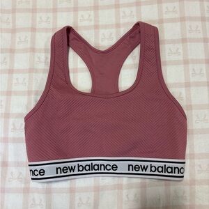 New Balance Mauve Racerback Sports Bra